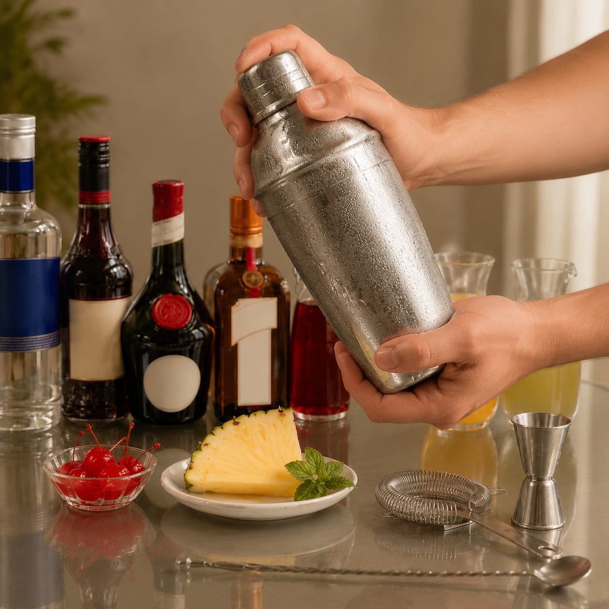 Step 2 — how to make Singapore Sling
