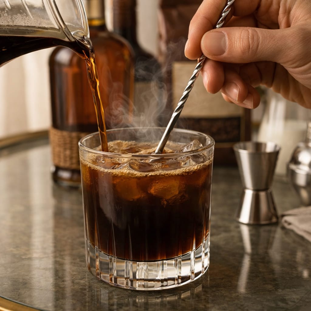 Step 3 — how to make Spanish Coffee