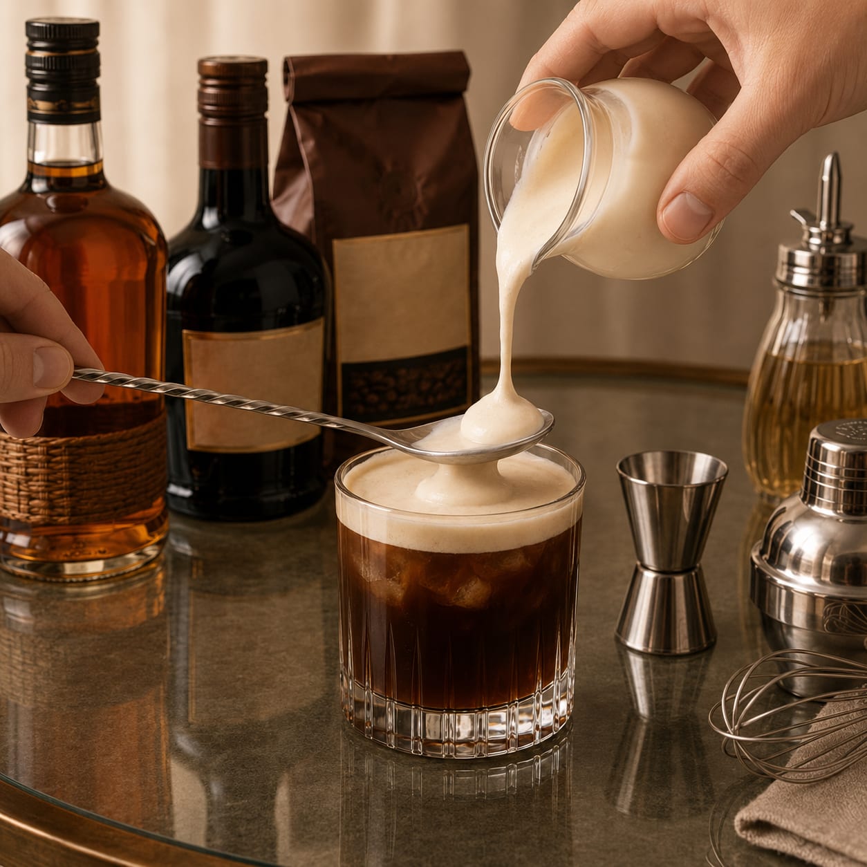 Step 4 — how to make Spanish Coffee