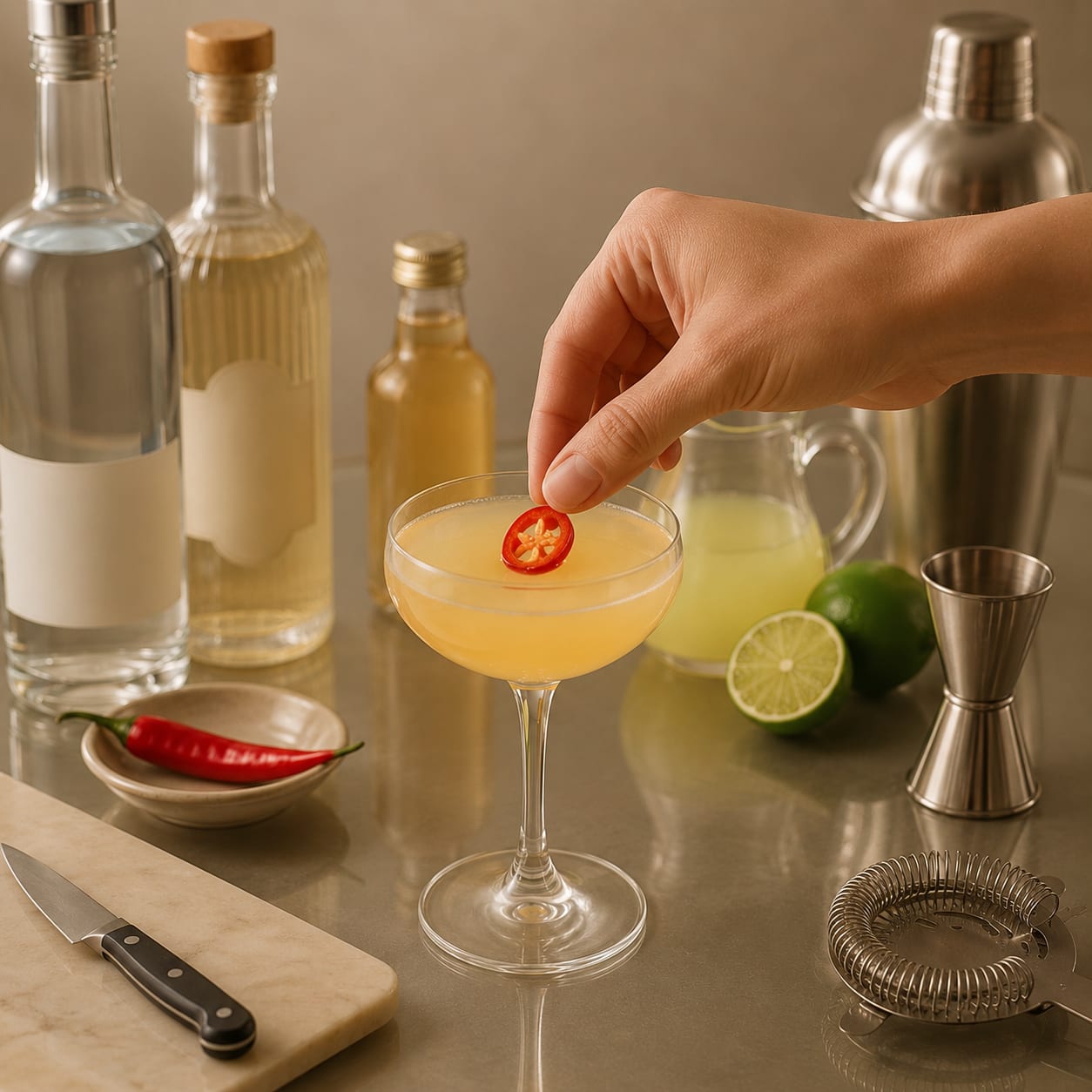 Step 5 — how to make Spicy Fifty