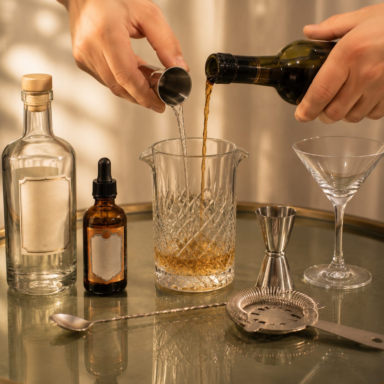 Step 1 — how to make Sweet Martini