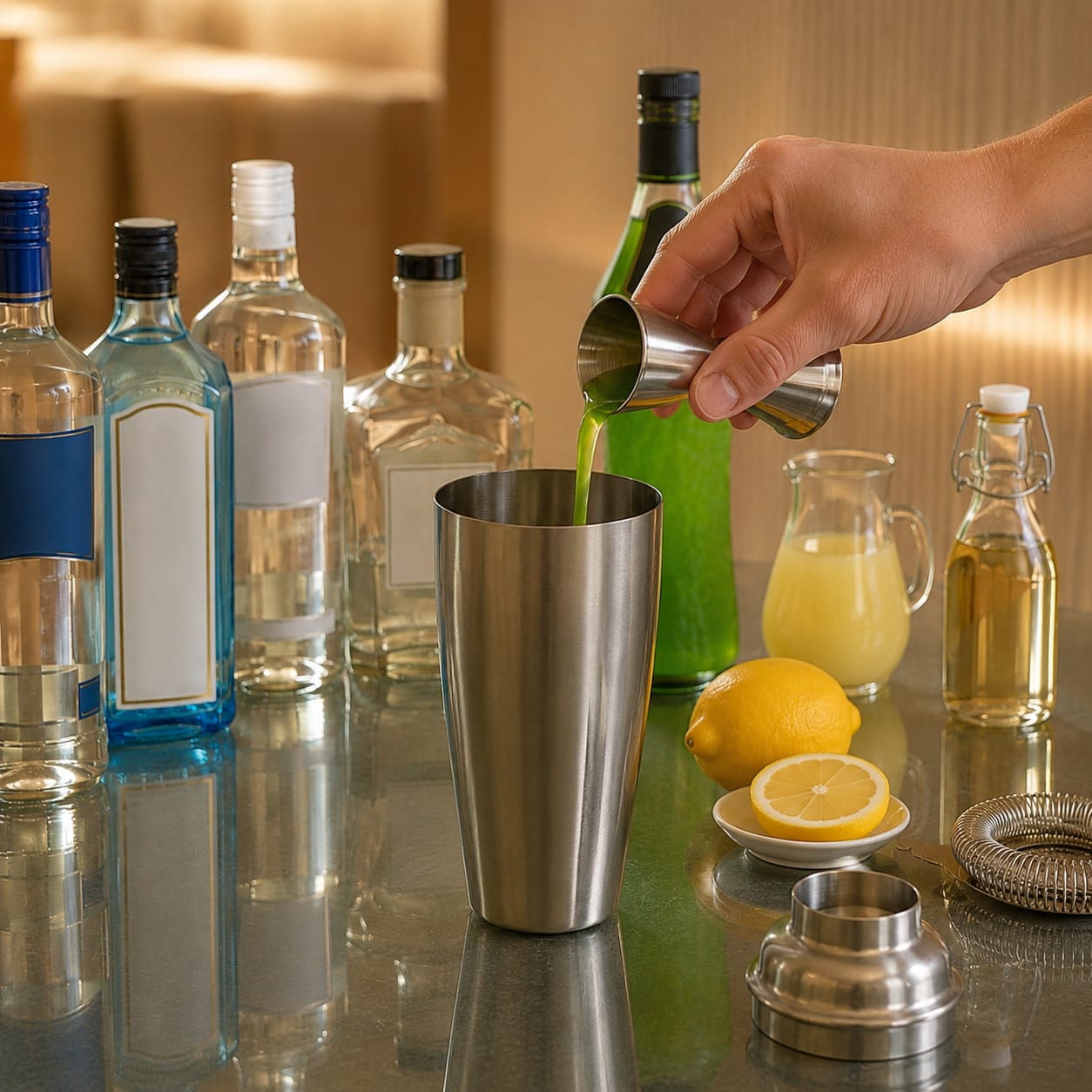 Step 1 — how to make Tokyo Tea