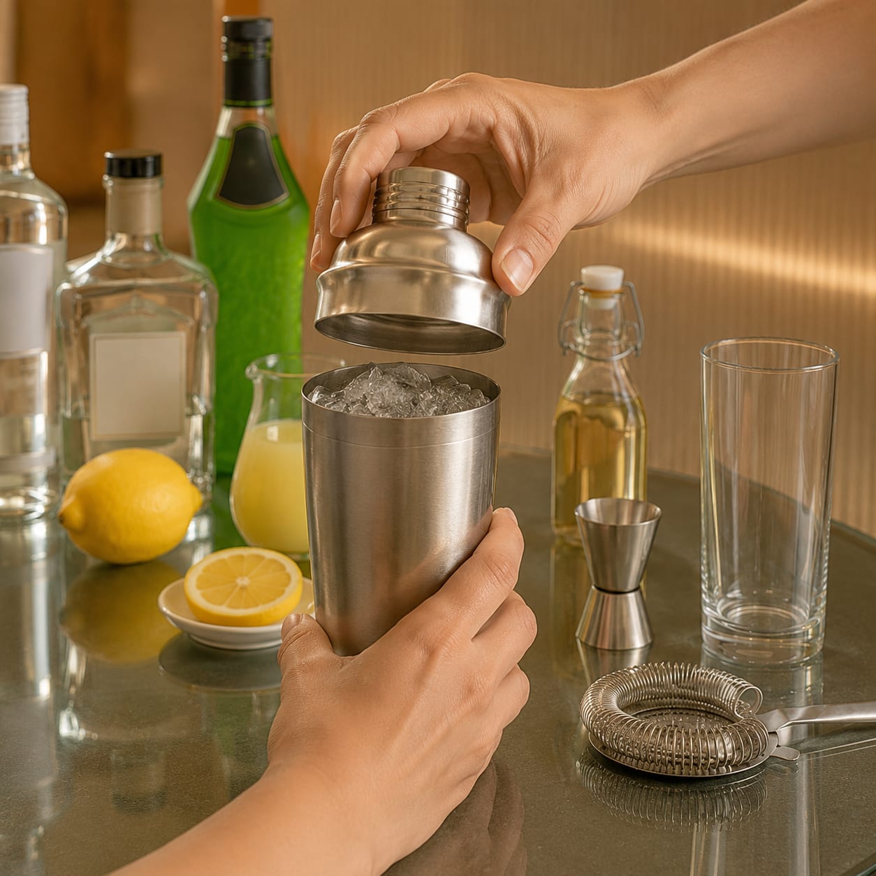 Step 3 — how to make Tokyo Tea