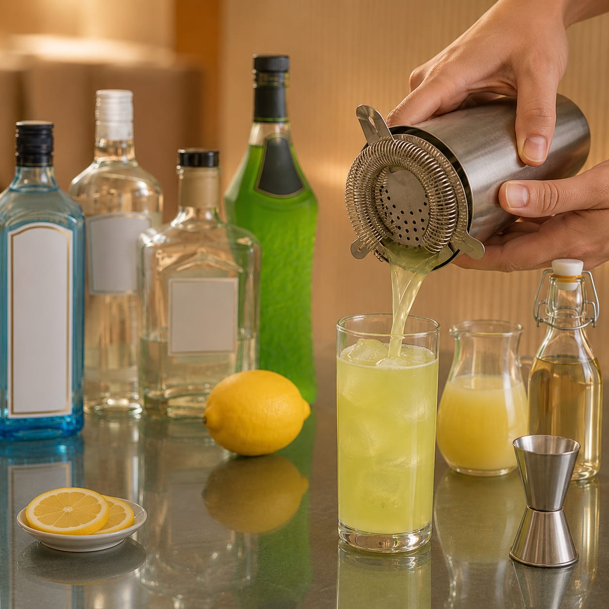 Step 5 — how to make Tokyo Tea