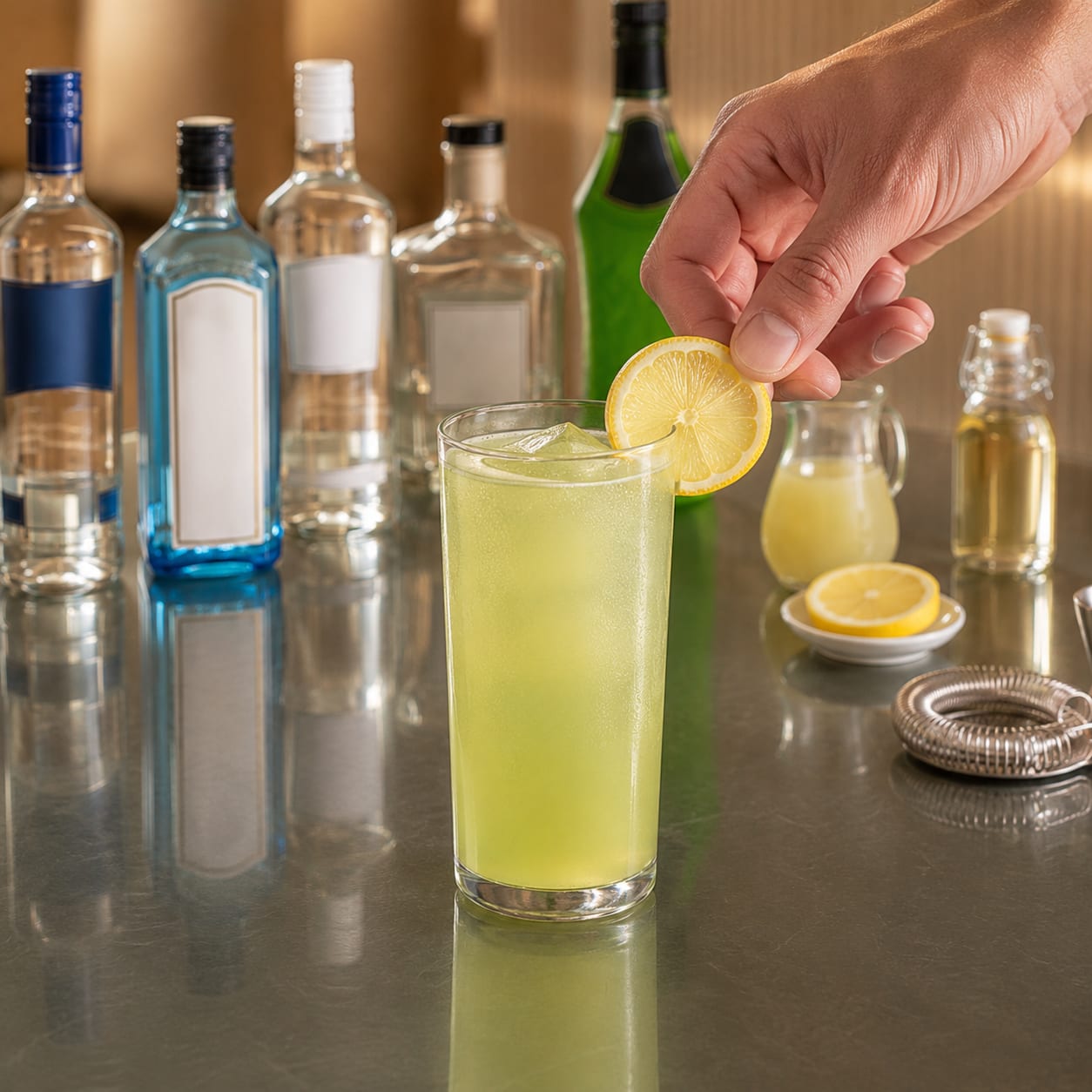 Step 6 — how to make Tokyo Tea