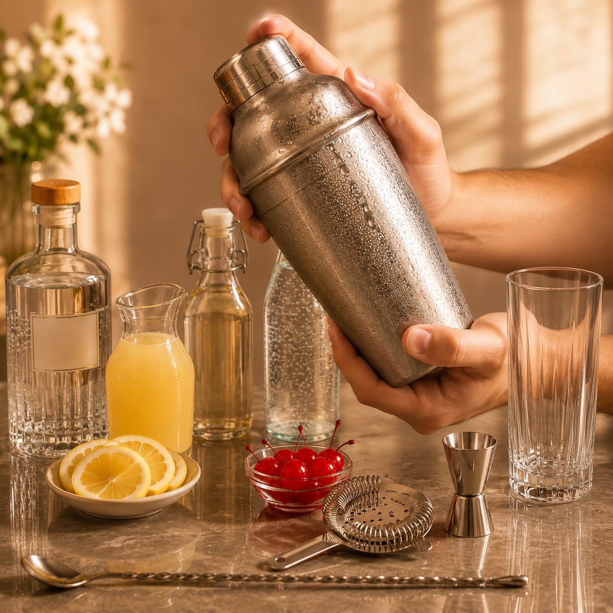 Step 2 — how to make Tom Collins