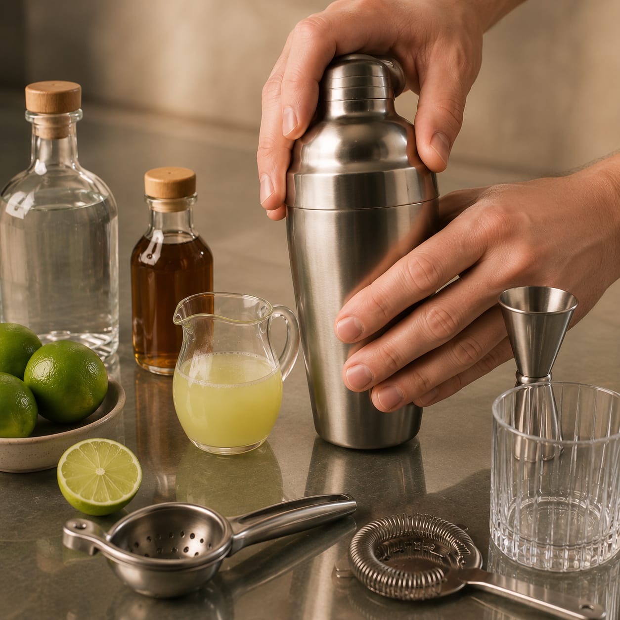 Step 3 — how to make Tommy's Margarita