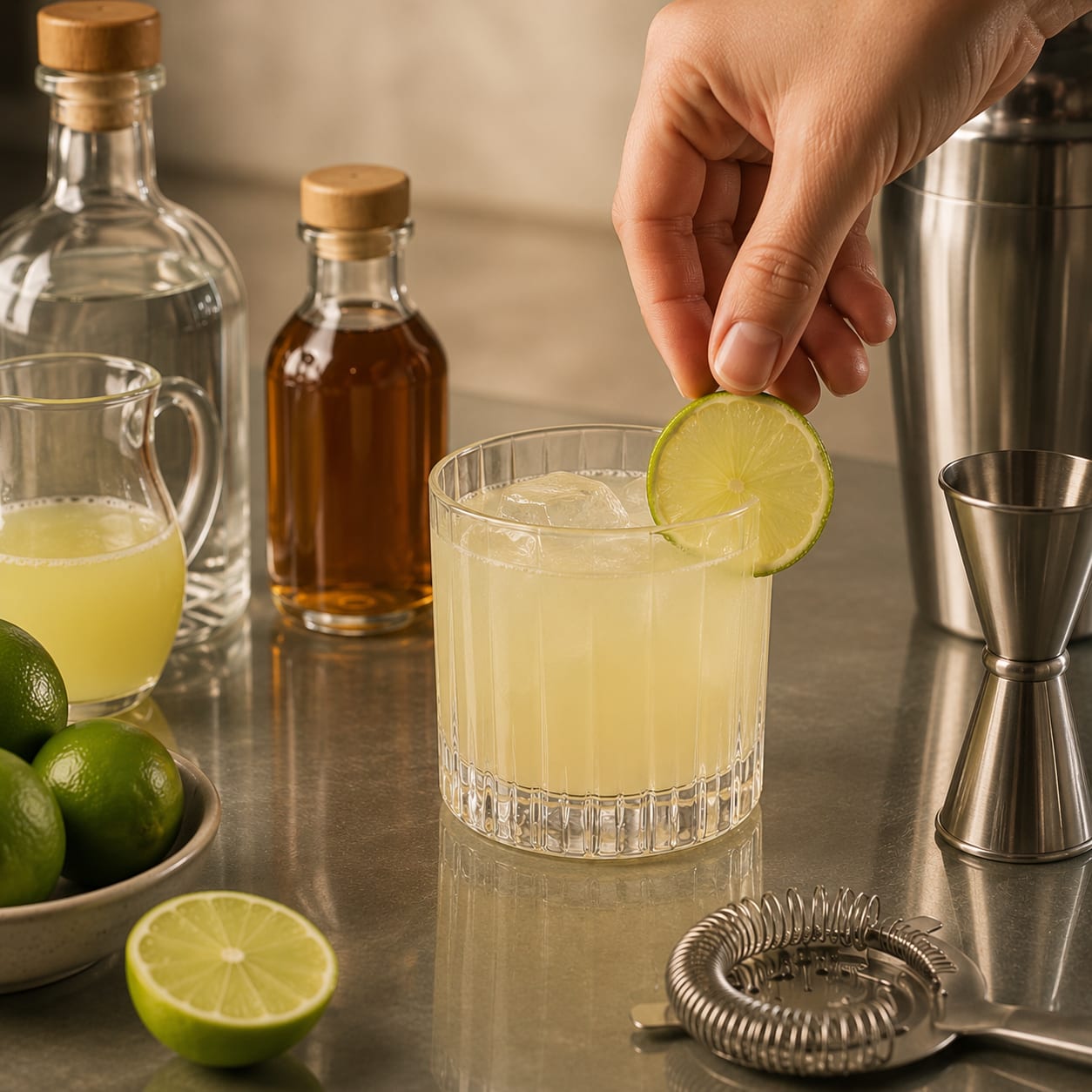 Step 6 — how to make Tommy's Margarita