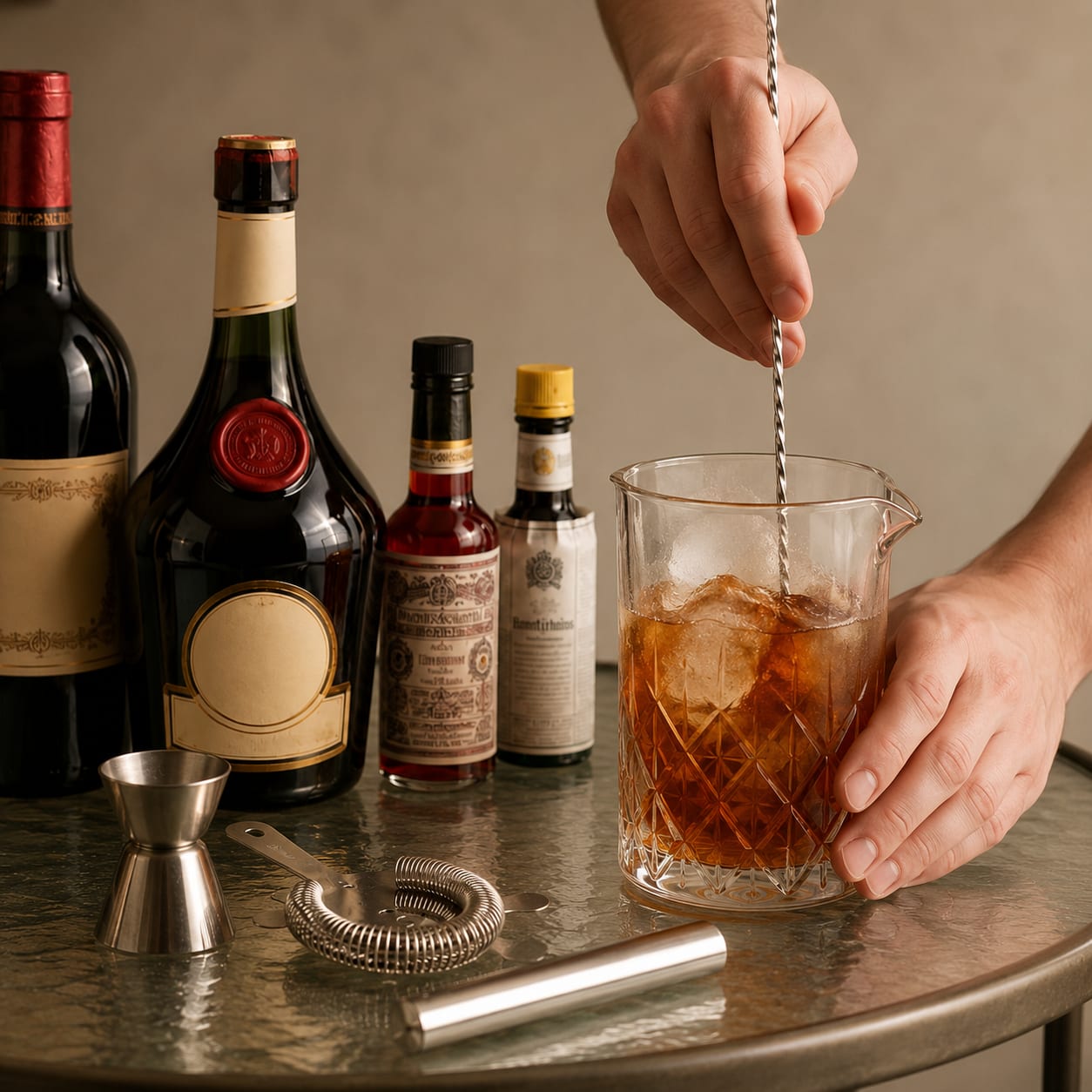 Step 4 — how to make Vieux Carré