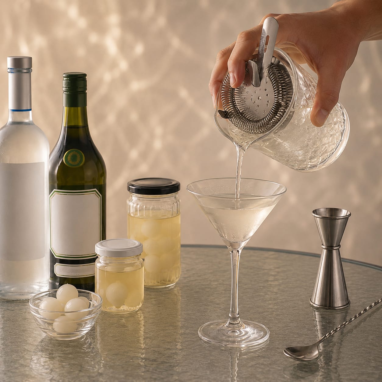 Step 4 — how to make Vodka Gibson