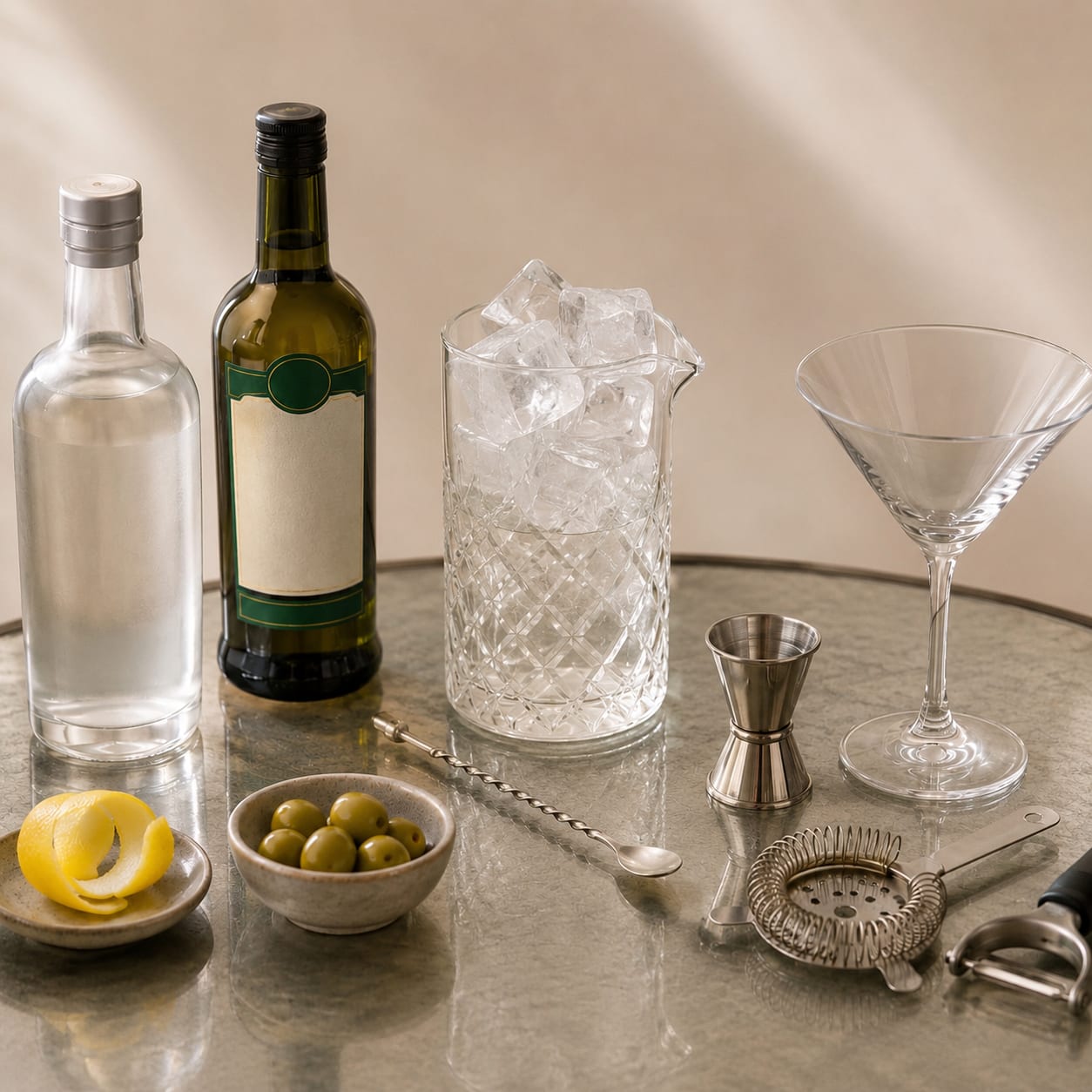 Step 2 — how to make Vodka Martini