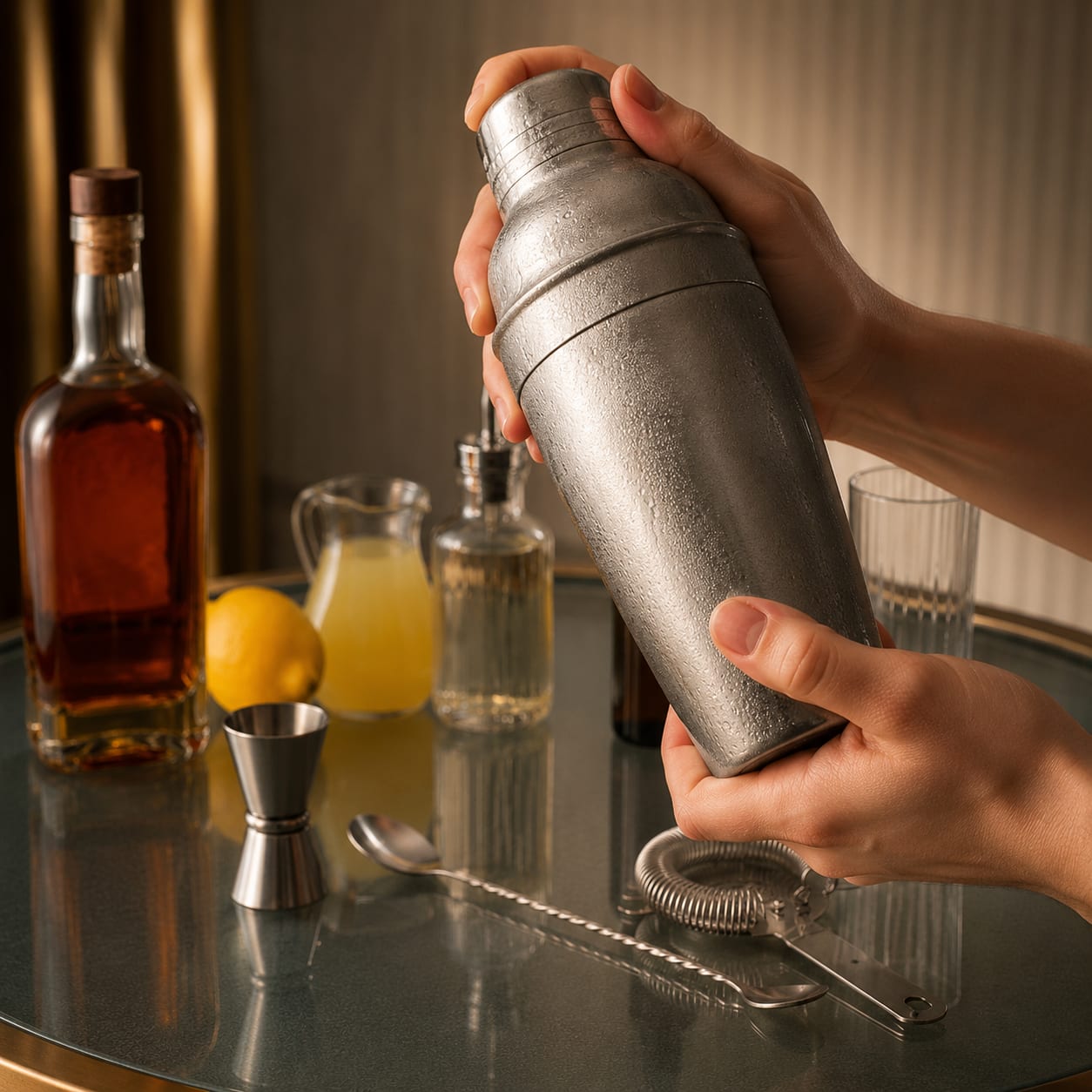 Step 2 — how to make Whiskey Collins
