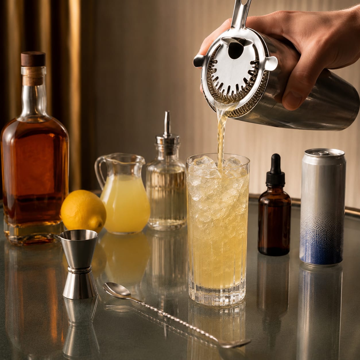 Step 3 — how to make Whiskey Collins