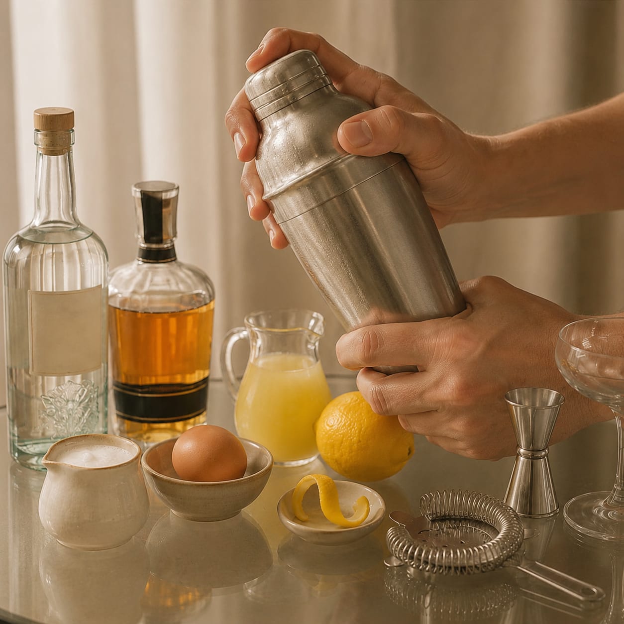 Step 2 — how to make White Lady