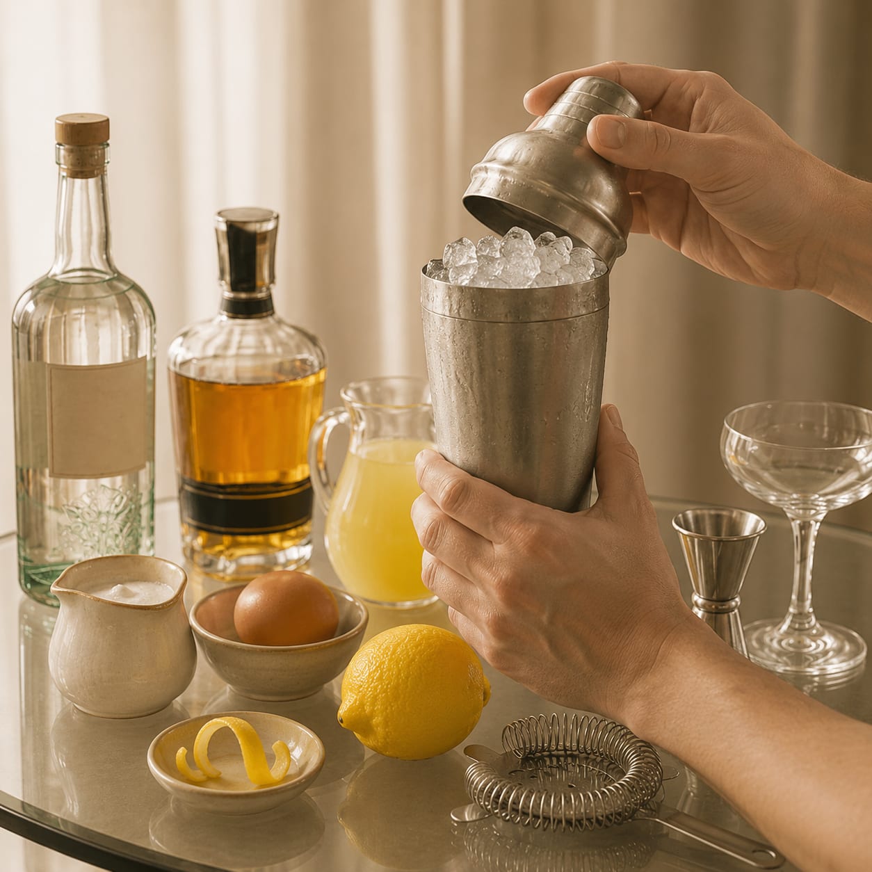Step 3 — how to make White Lady