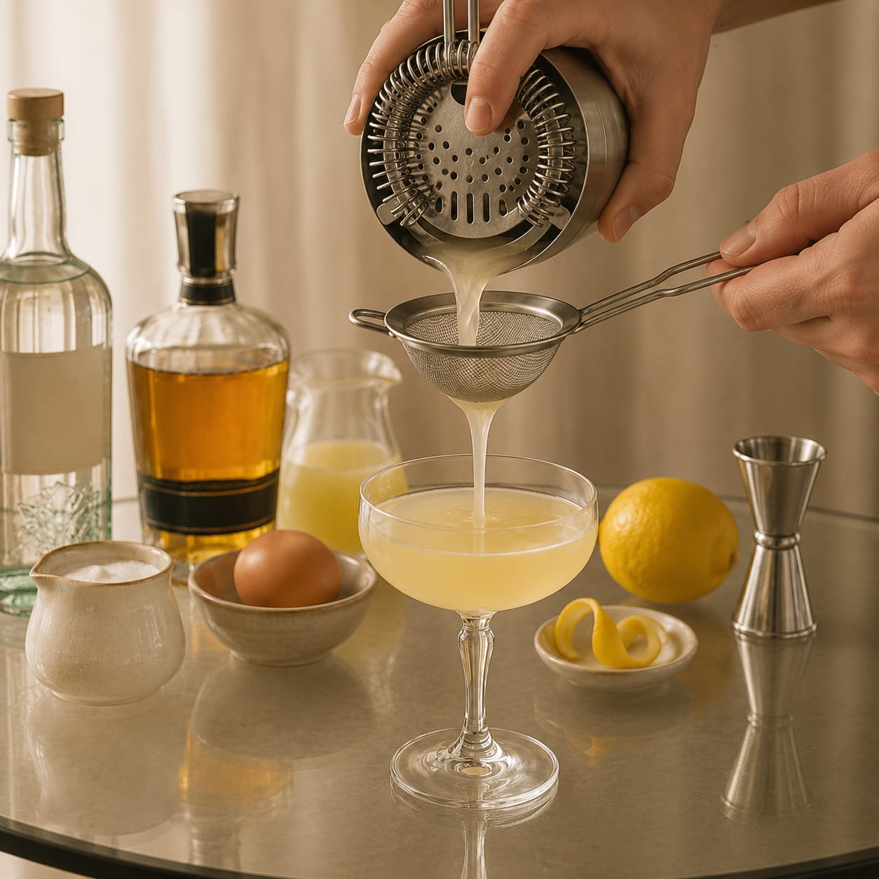 Step 4 — how to make White Lady