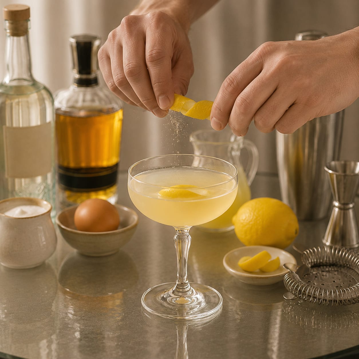 Step 5 — how to make White Lady