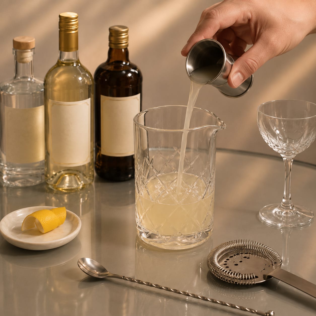 Step 1 — how to make White Negroni