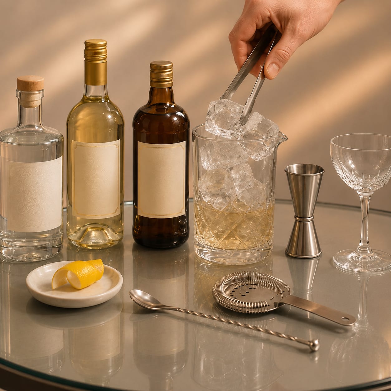 Step 2 — how to make White Negroni