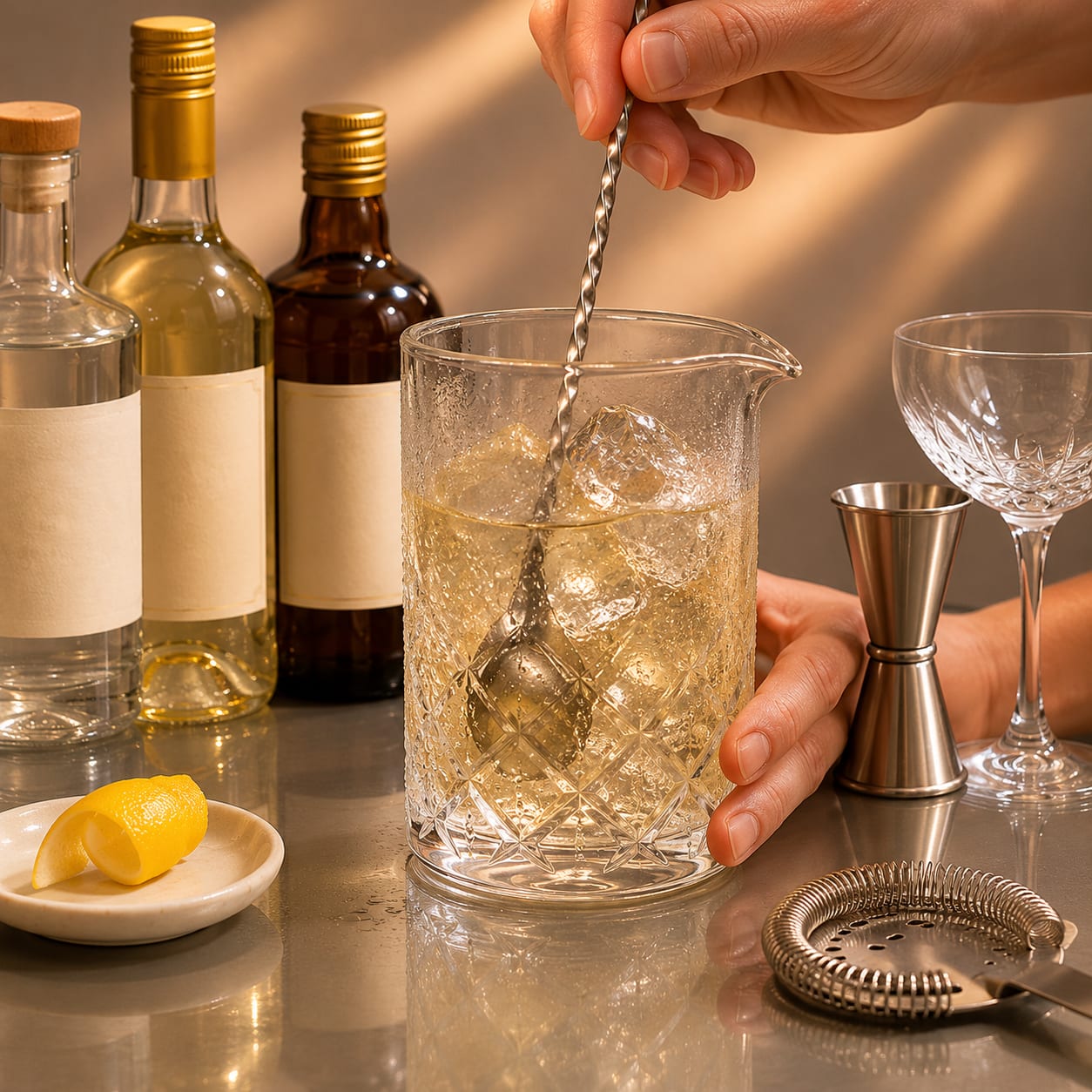 Step 3 — how to make White Negroni