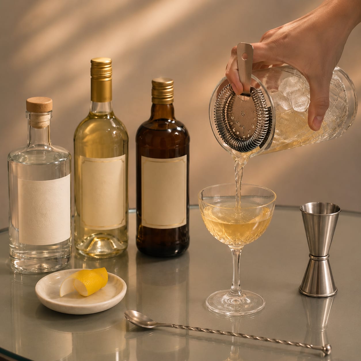Step 4 — how to make White Negroni