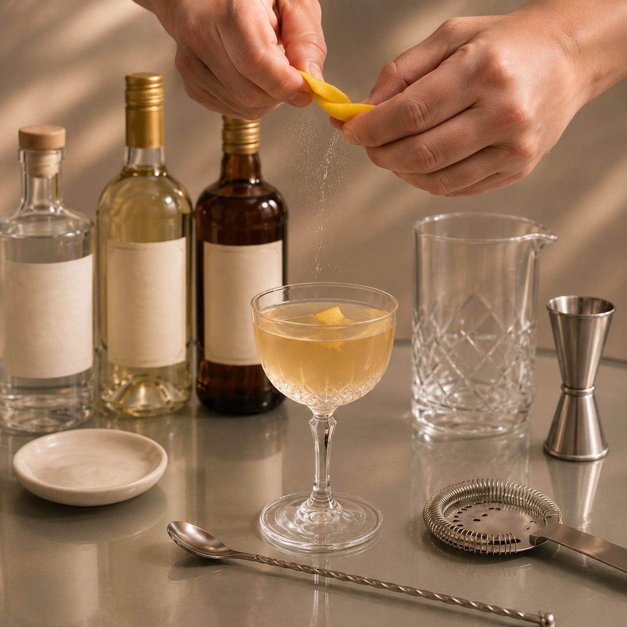Step 5 — how to make White Negroni