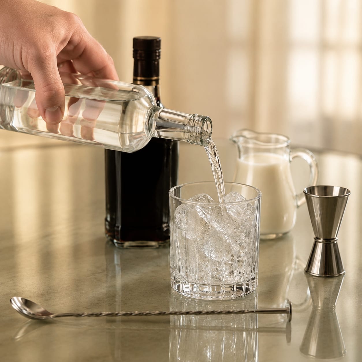 Step 2 — how to make White Russian