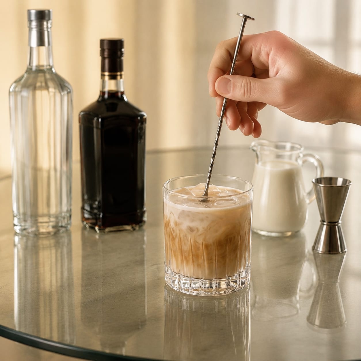 Step 5 — how to make White Russian